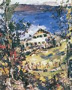 Lovis Corinth Walchensee, Landhaus mit Wascheplatz china oil painting artist